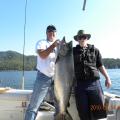 50 1/2 pound Tyee August 2010, caught on a fly rod